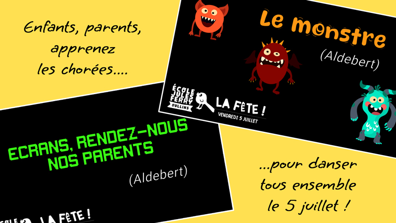 Lire la suite à propos de l’article Flashmobs pour la fête de l’école !