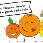 Vente d’agrumes / noisettes – amandes / huile d’olive BIO à l’école avant les vacances de Noël